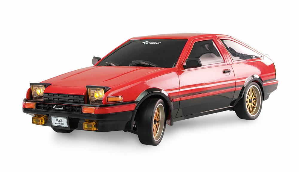 Amewi RC driftovacie auto Sprinter Trueno Scale 1 : 18 RTR červené