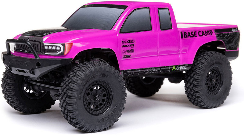 Axial SCX24 Base Camp 1:24 4WD RTR ružové