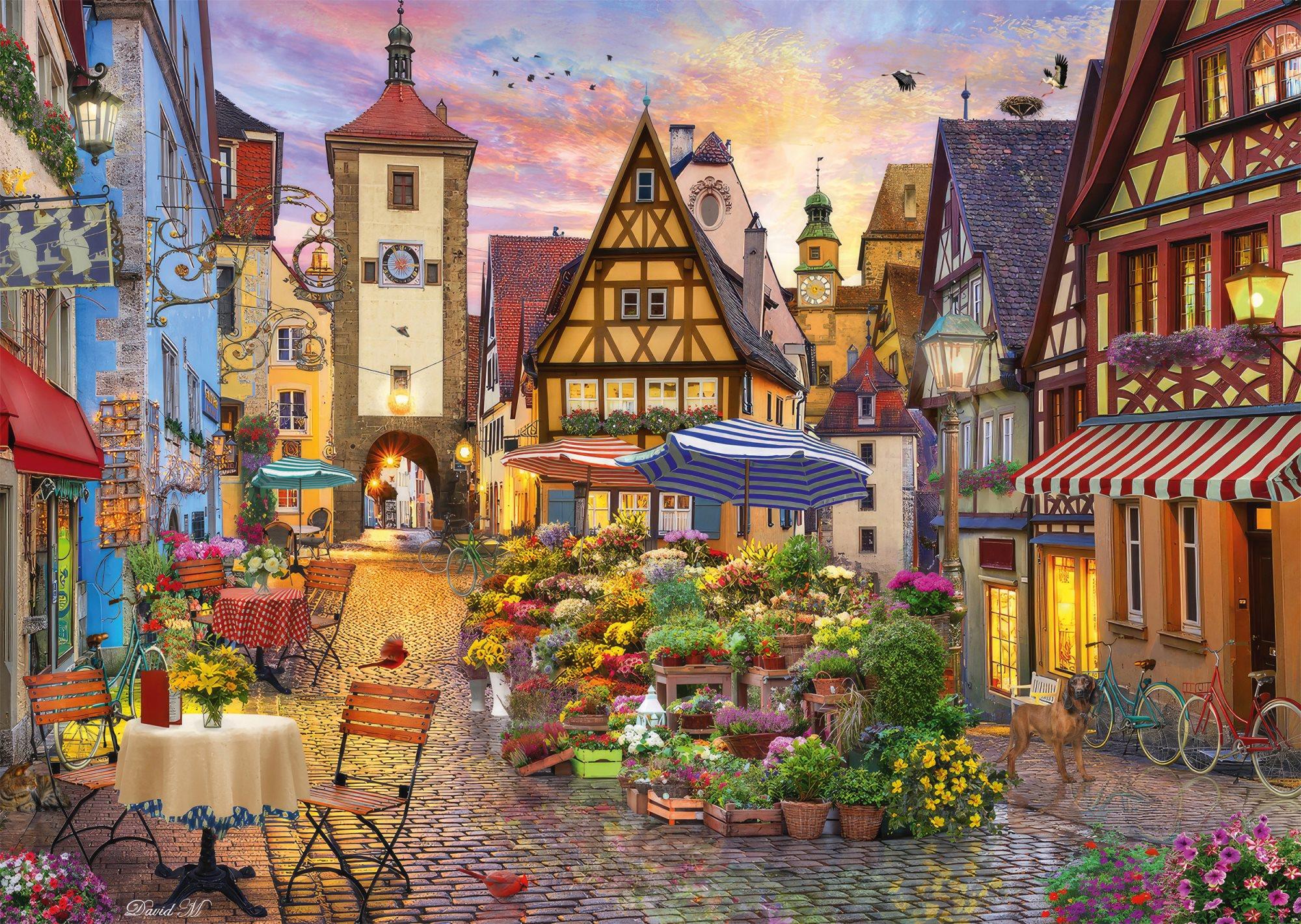 Schmidt Puzzle Romantické Bavorsko 1000 dielikov