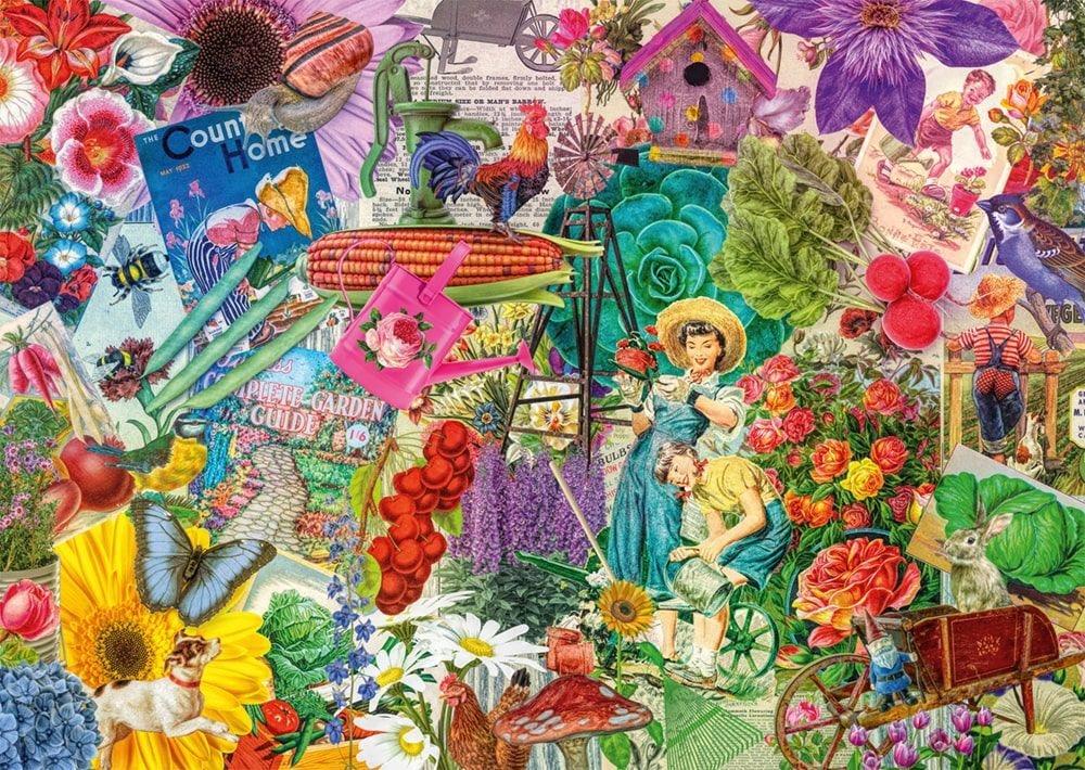 Schmidt Puzzle Zábavné záhradničenie 1000 dielikov