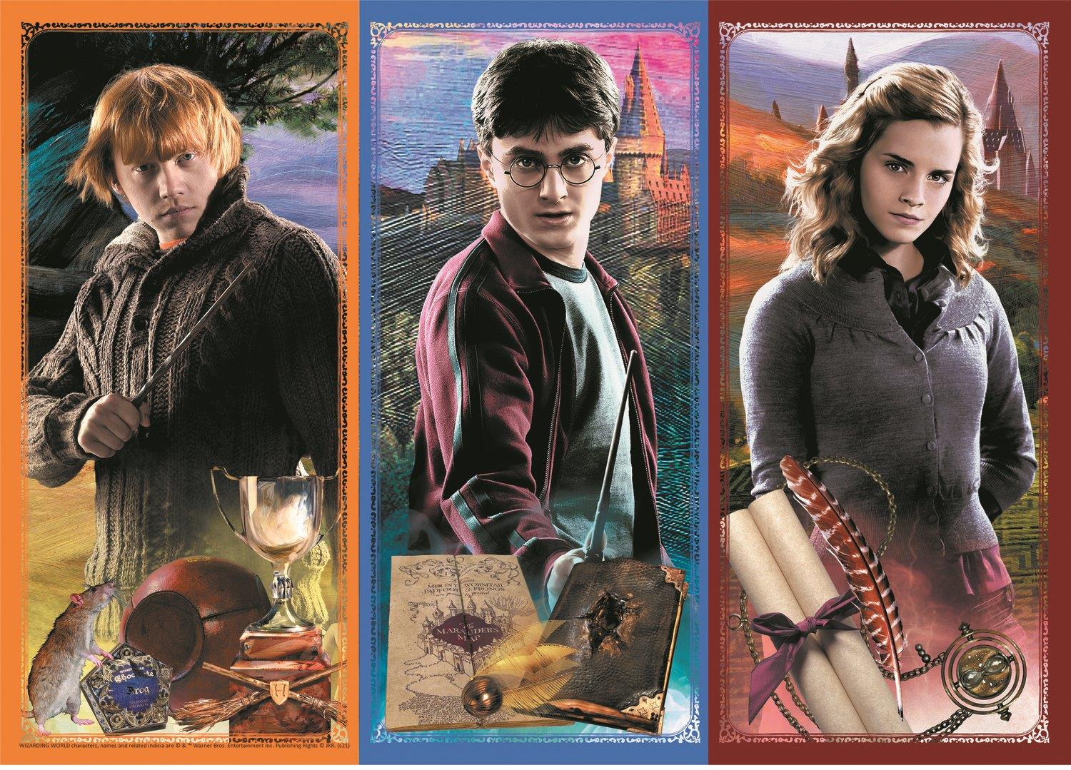 Trefl Puzzle Harry Potter Vo svete mágie a kúziel 200 dielikov