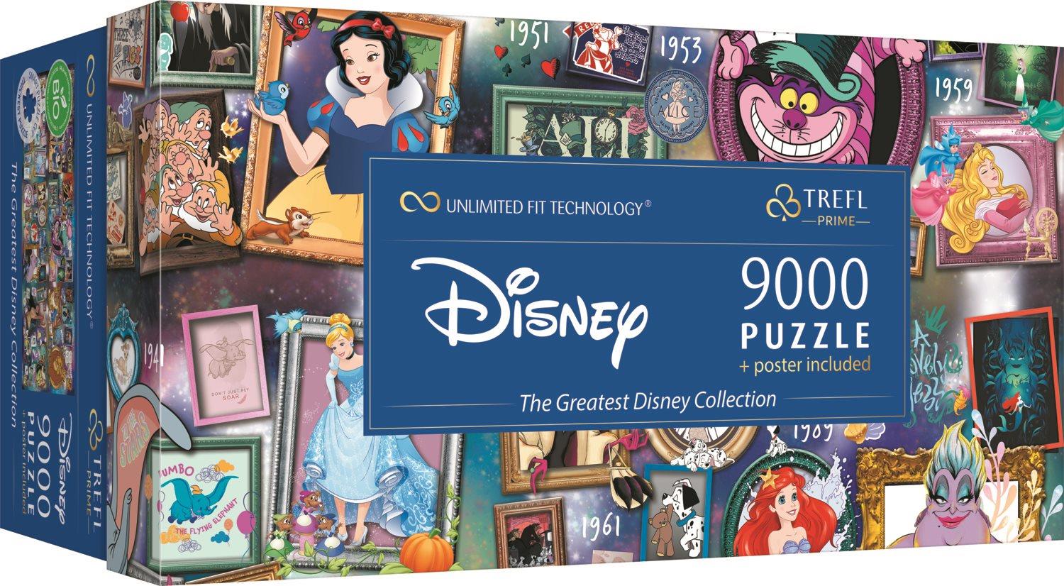Trefl Puzzle UFT Disney: V priebehu rokov 9 000 dielikov
