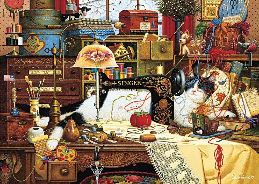 Schmidt Puzzle Maggie neporiadnica 1000 dielikov