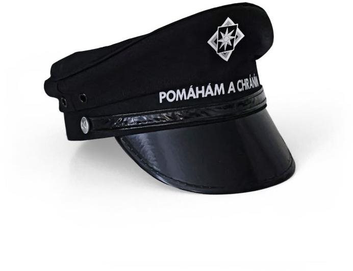 Rappa Policajná čiapka “pomáham a chránim“ detská, unisex