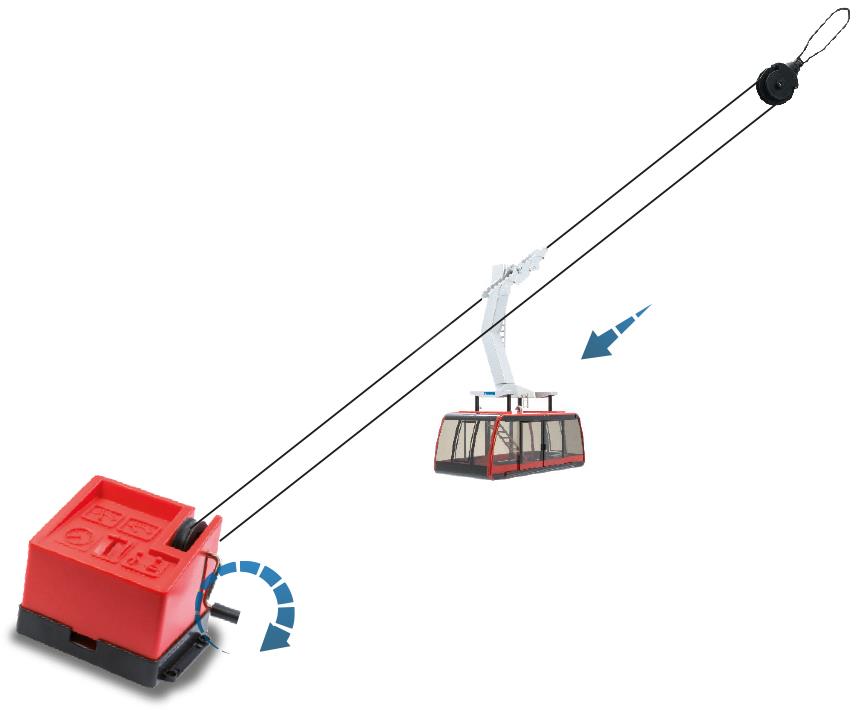 Jägerndorfer 1 Gondel Handb rot