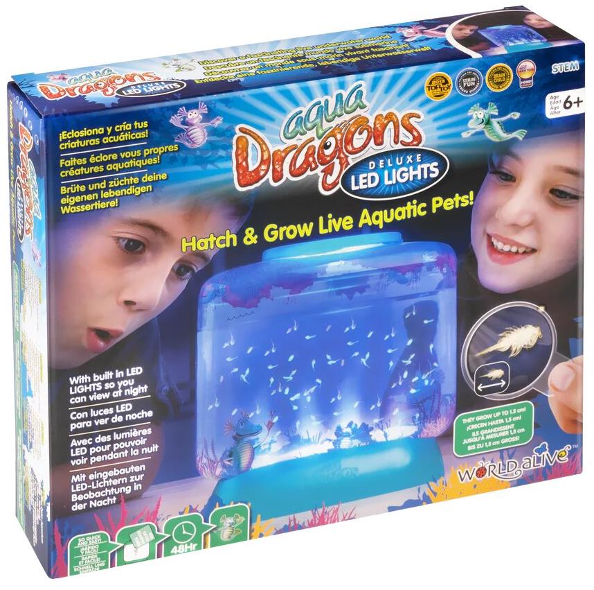 Aqua Dragons Vodné dráčiky Akvárium s LED osvetlením