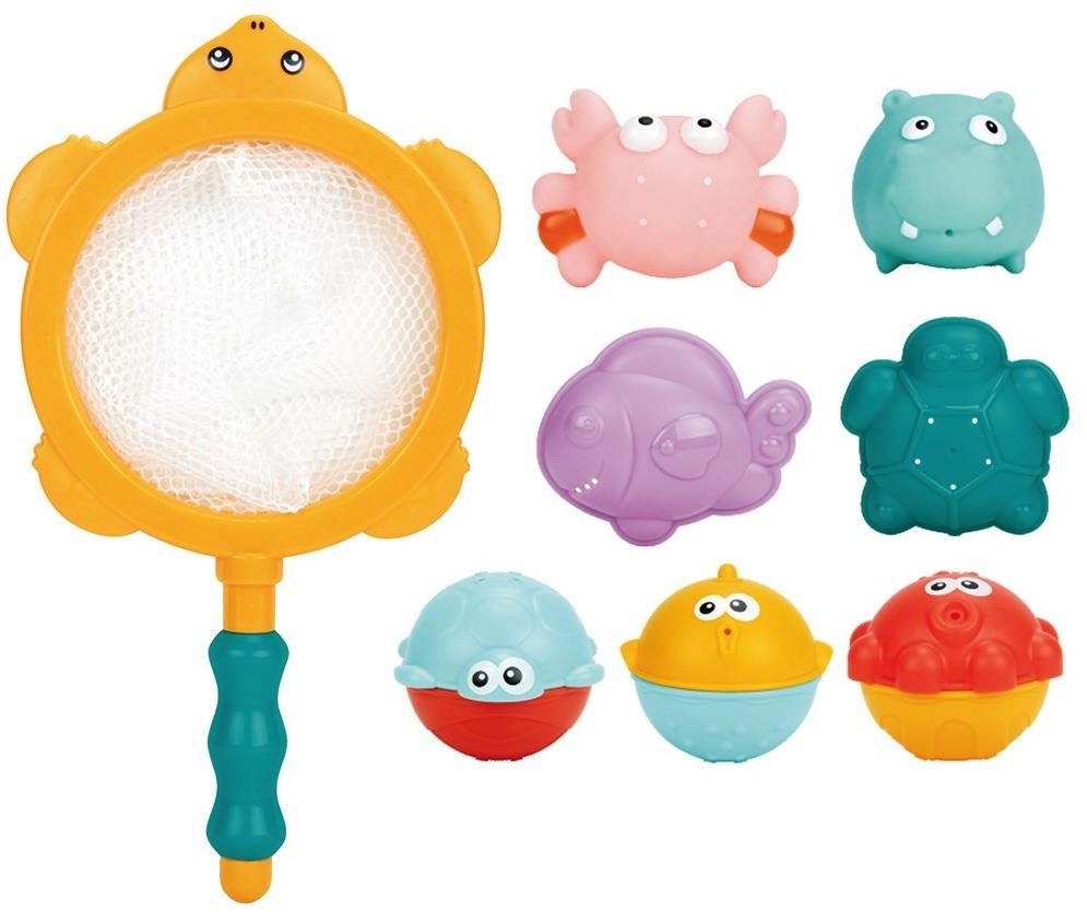 BABY-MIX Hračky do kúpeľa 8 ks