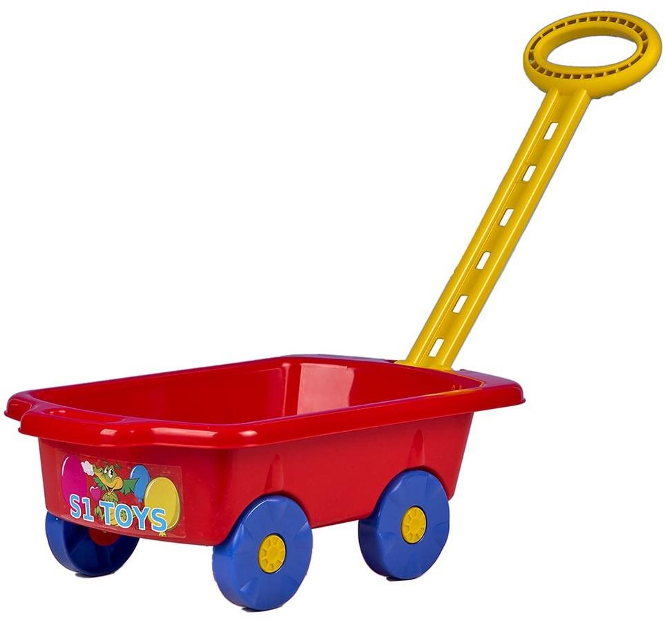 BAYO Dětský vozík Vlečka 45 cm - červený
