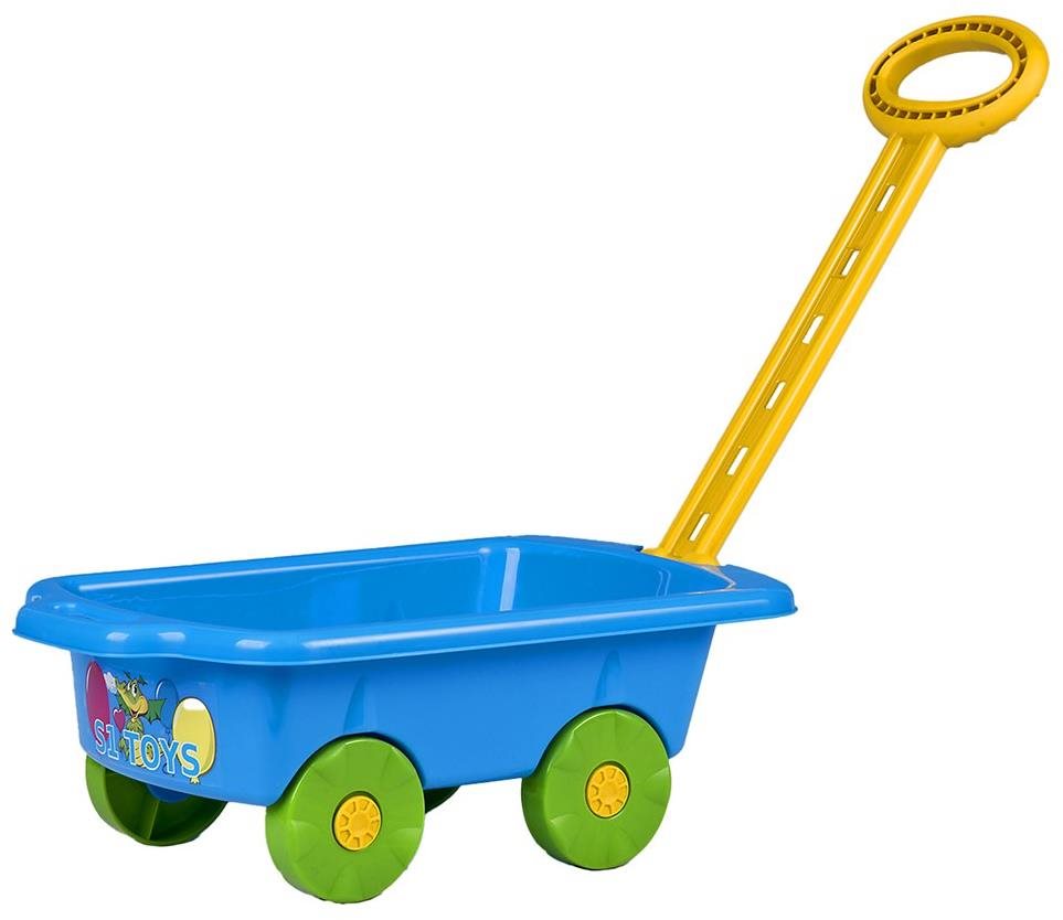 BAYO Dětský vozík Vlečka 45 cm - modrý