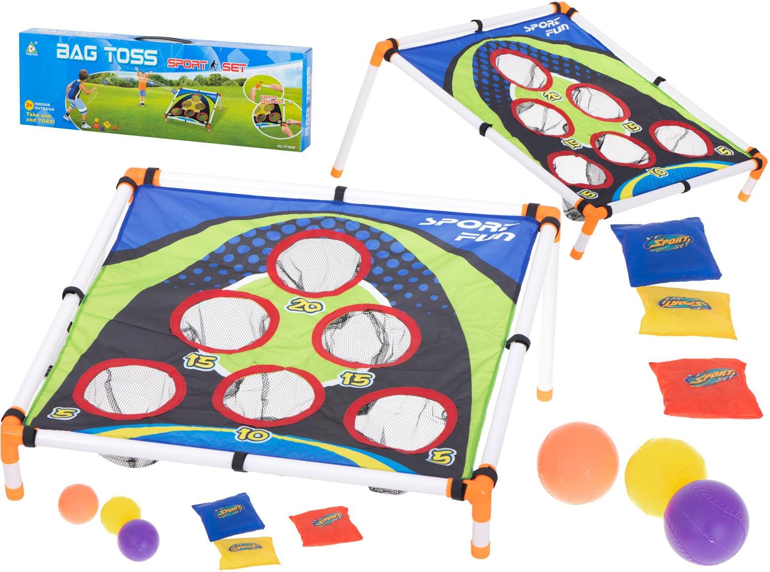 IKONKA - Hod na cieľ pomocou šikovnej hry Bag Darts