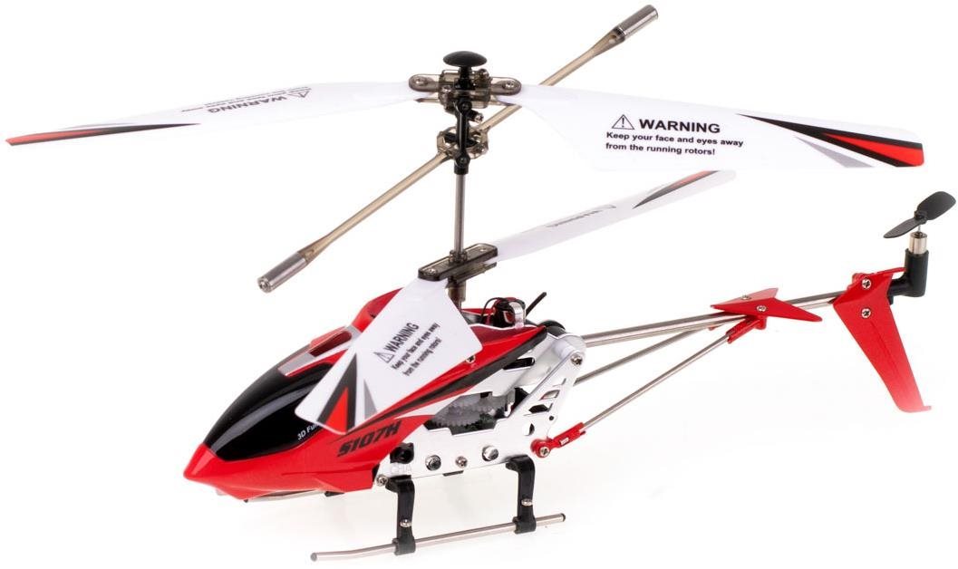 SYMA S107H RC vrtuľník 2,4 GHz RTF červený