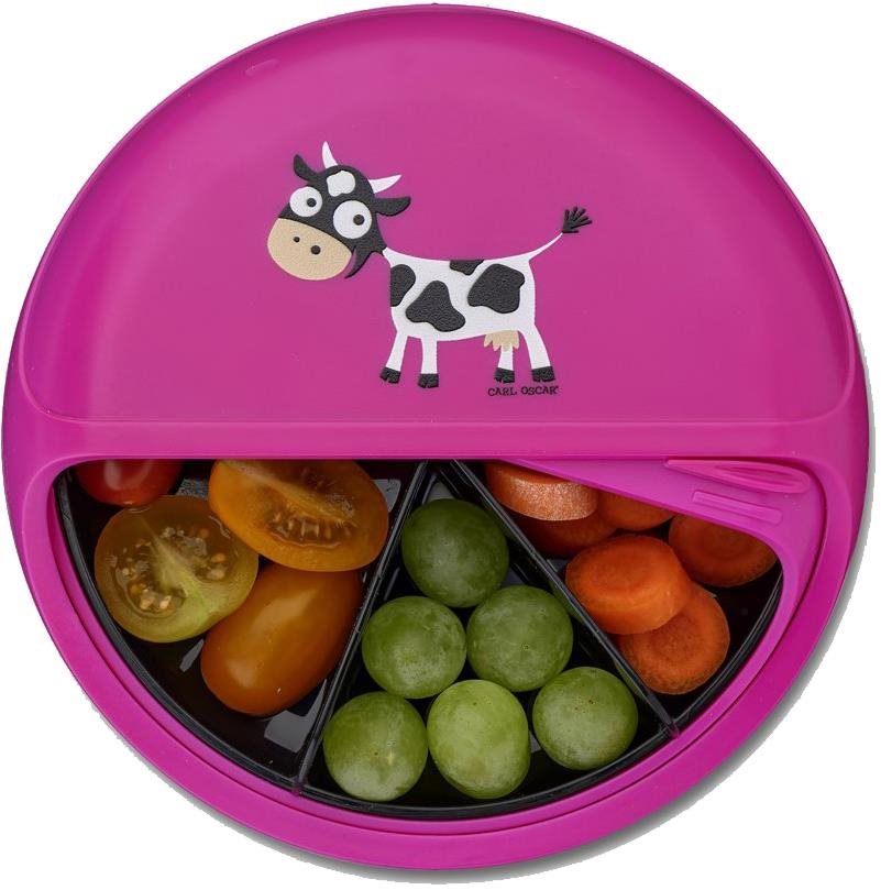 Carl Oscar SnackDISK – detský desiatový disk, fialová