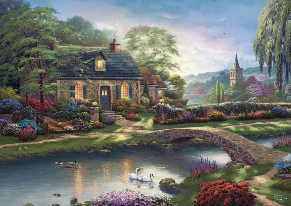 SCHMIDT Puzzle Chalupa Stoney Creek 1 000 dielikov