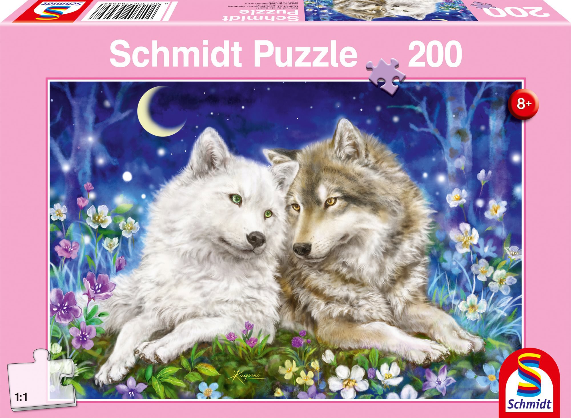 Schmidt Huňatí vlci 200 dielikov