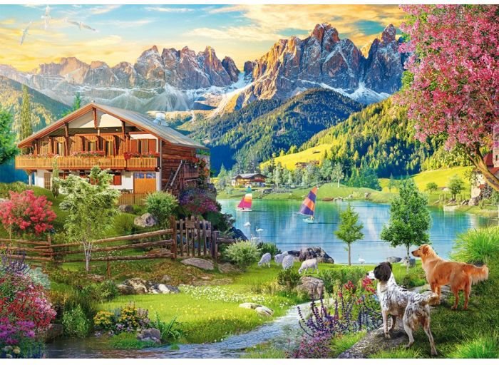 Schmidt Odpočinok v Dolomitoch 1000 dielikov