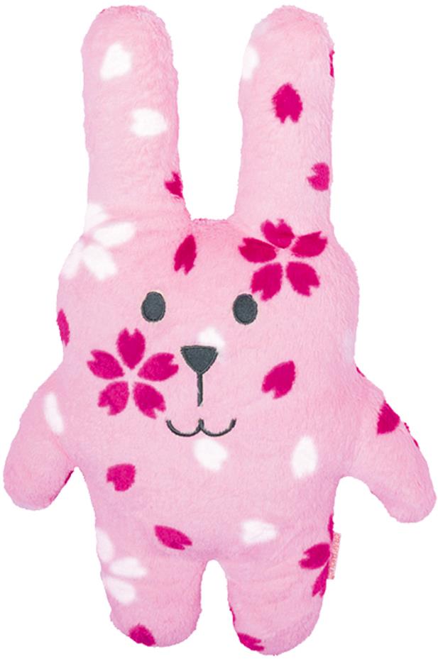 SCANquilt plyšová hračka FRIEND – CRAFTHOLIC Rab JR kvietky ružová