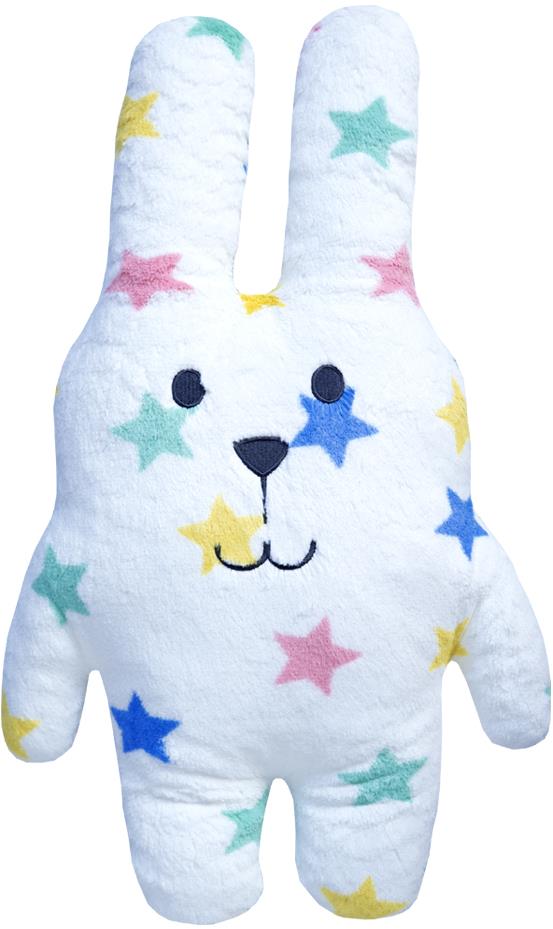 SCANquilt plyšová hračka FRIEND – CRAFTHOLIC Rab JR hviezdy bielo-pestrá