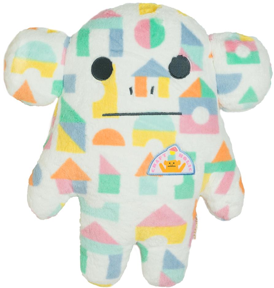 SCANquilt plyšová hračka FRIEND – CRAFTHOLIC Loris JR geo pastelová