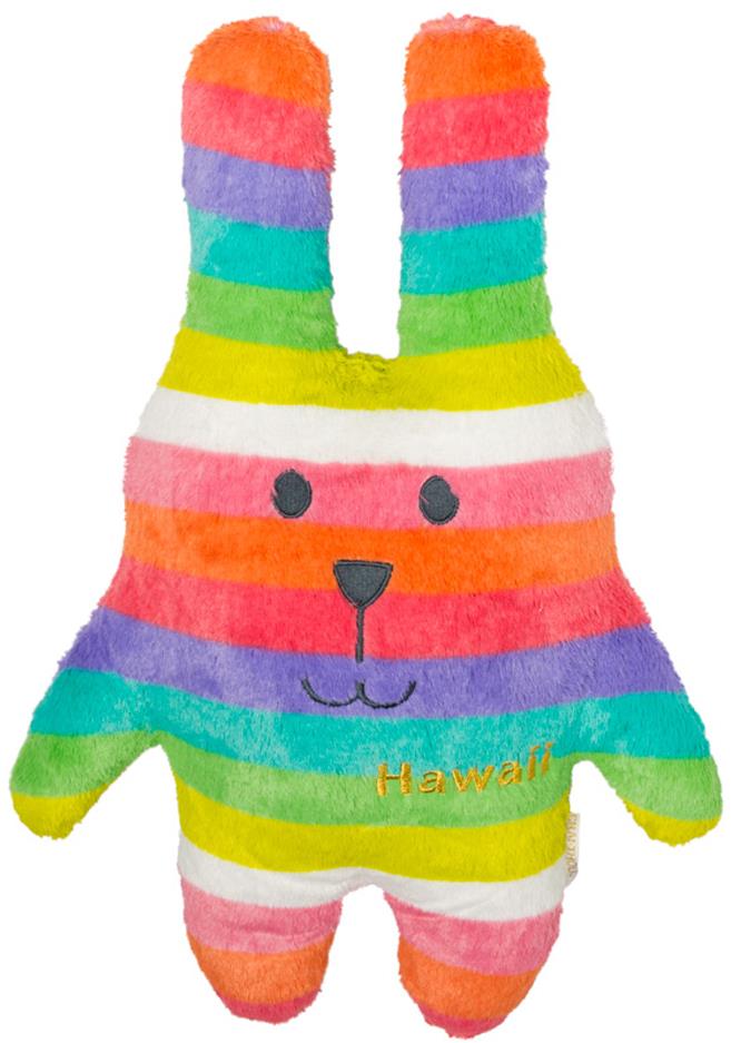 SCANquilt plyšová hračka FRIEND – CRAFTHOLIC Rab JR pruhy pestrá