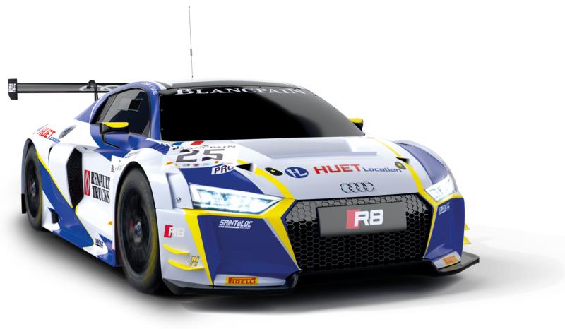 SCX Compact Audi R8 LMS GT3 Huet