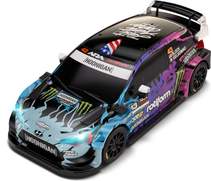 SCX Compact Hyundai i-20 WRC 100 Acres Wood so svetlami
