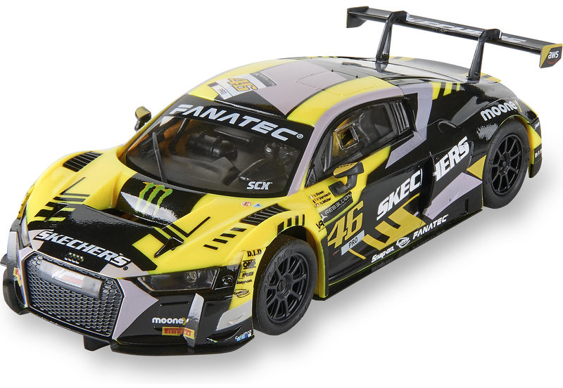 SCX Advance Audi R8 LMS VR46 so svetlami, digitálny