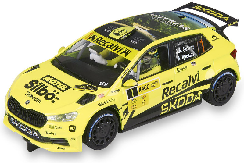 SCX Original Škoda Fabia WRC2 – Cohete Suárez