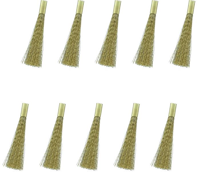 Shesto Modelcraft mosadzná kefa do brúsnej ceruzky 4 mm (10 ks)
