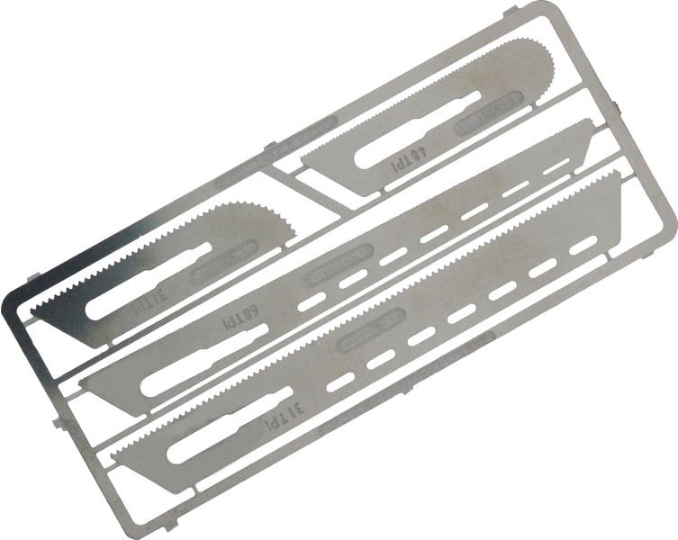 Shesto Modelcraft náhradné pílové čepele hr. 0,12 mm (súprava)