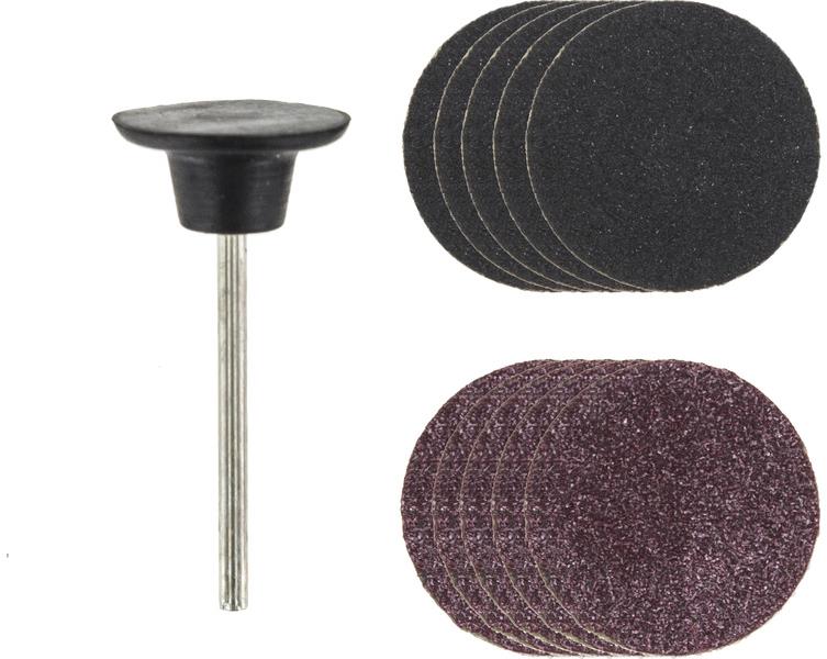 Shesto Rotacraft stopkový unášač s brúsnymi diskami (sada)