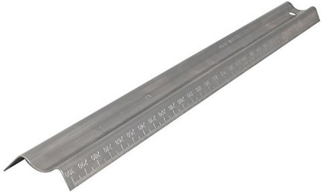 Shesto Modelcraft antikorové pravítko bezpečnostné 30 cm