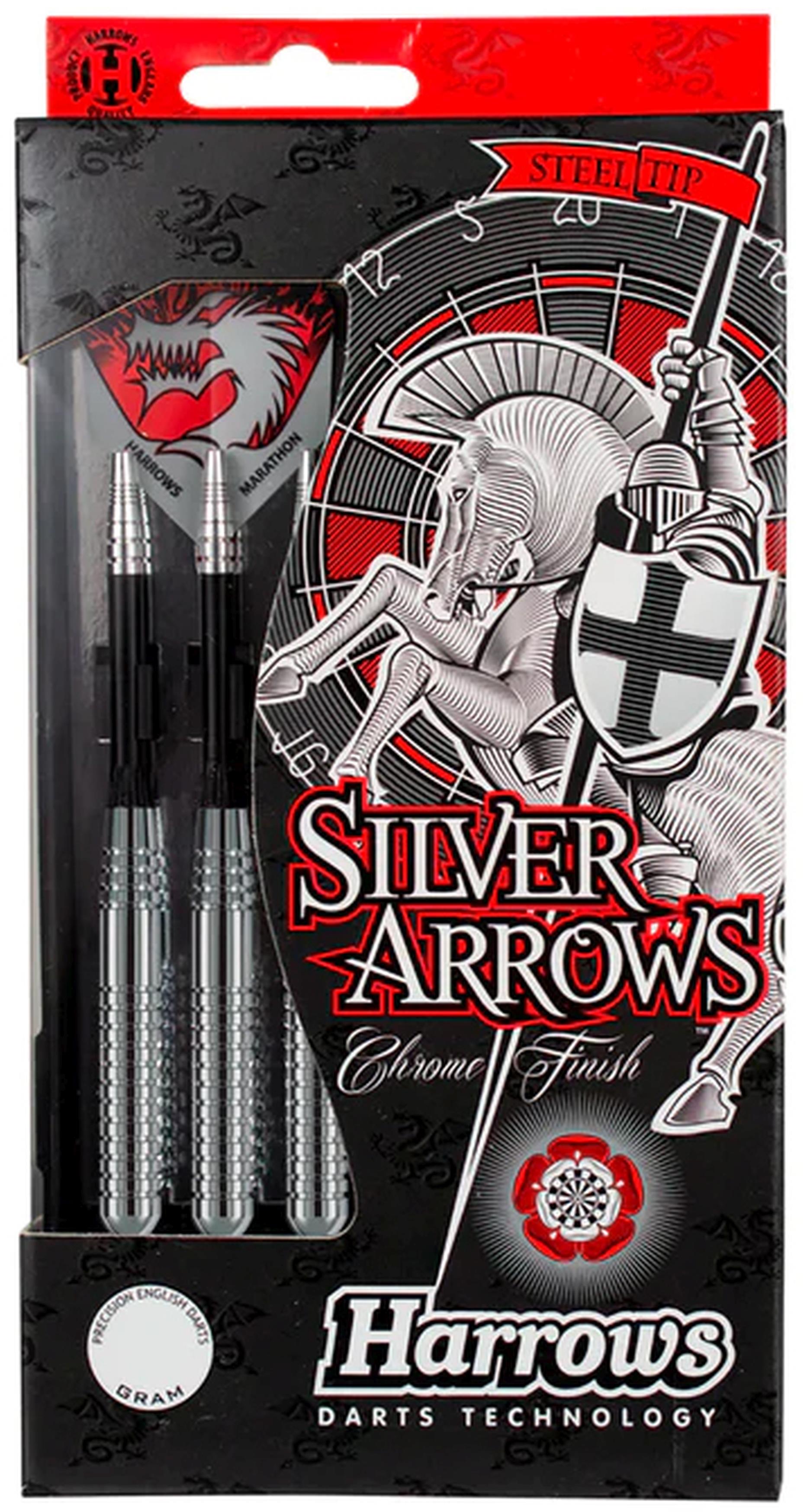HARROWS Steel silver Arrows 18 g