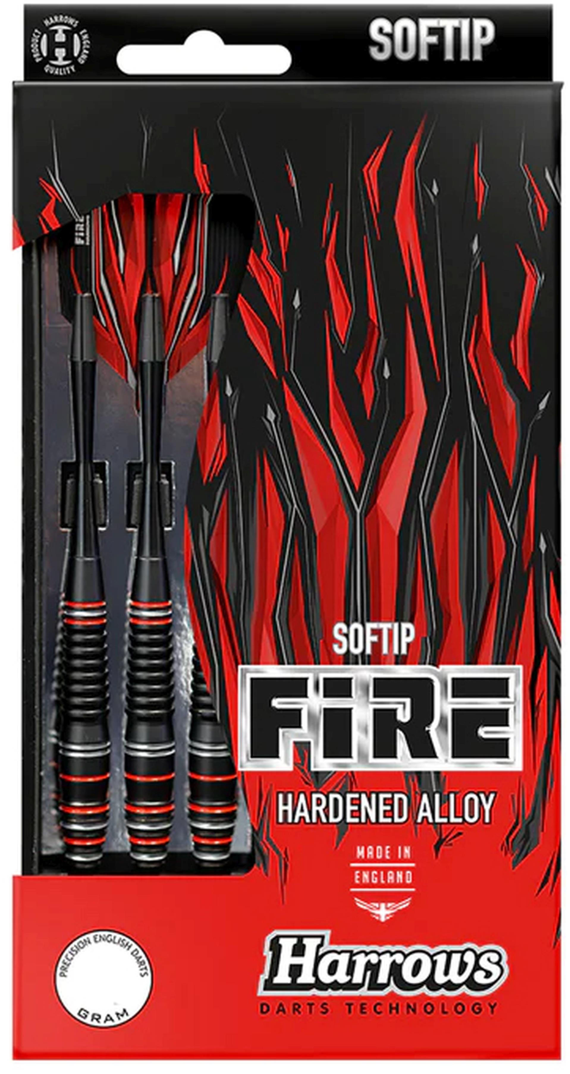 HARROWS Šípky Harrows Fire High Grade Alloy soft 18 g