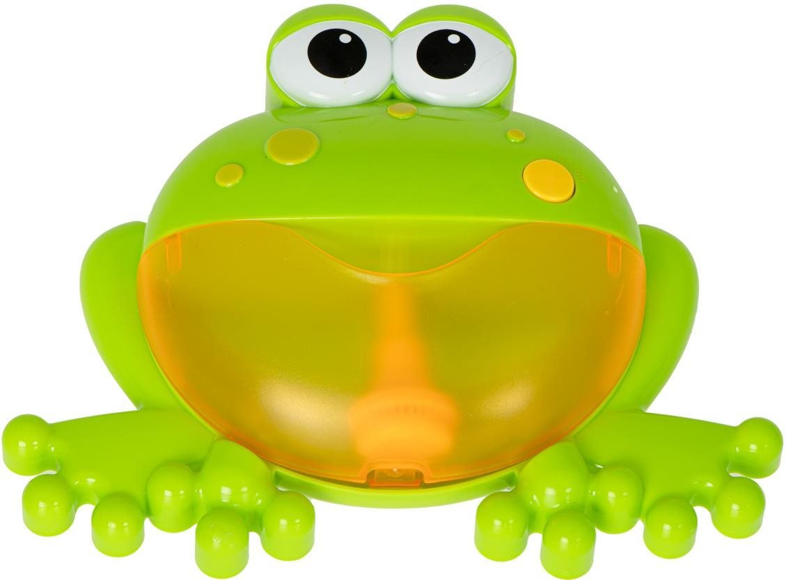 Penová hračka do kúpeľa s generátorom bubliniek žaba