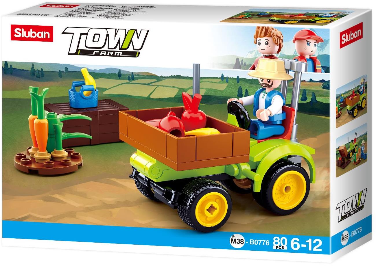 Sluban Town Farma M38-B0776 Traktorík na ovocie