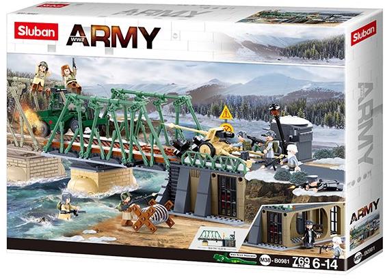 Sluban Army Bitka o Budapešť M38-B0981 Zimný protiútok 1944