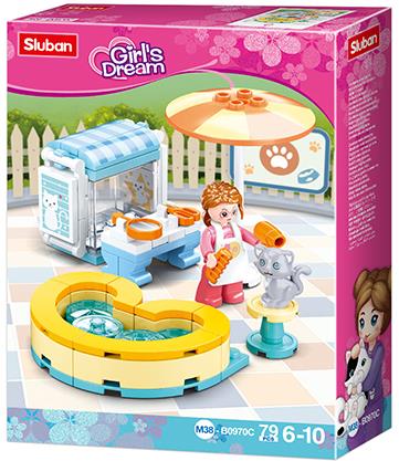 Sluban Girls Dream M38-B0970C Mačací salón