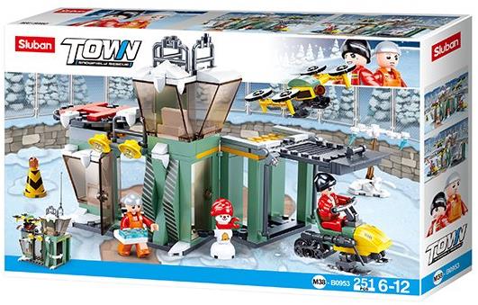 Sluban Town M38-B0953 Záchranná základňa