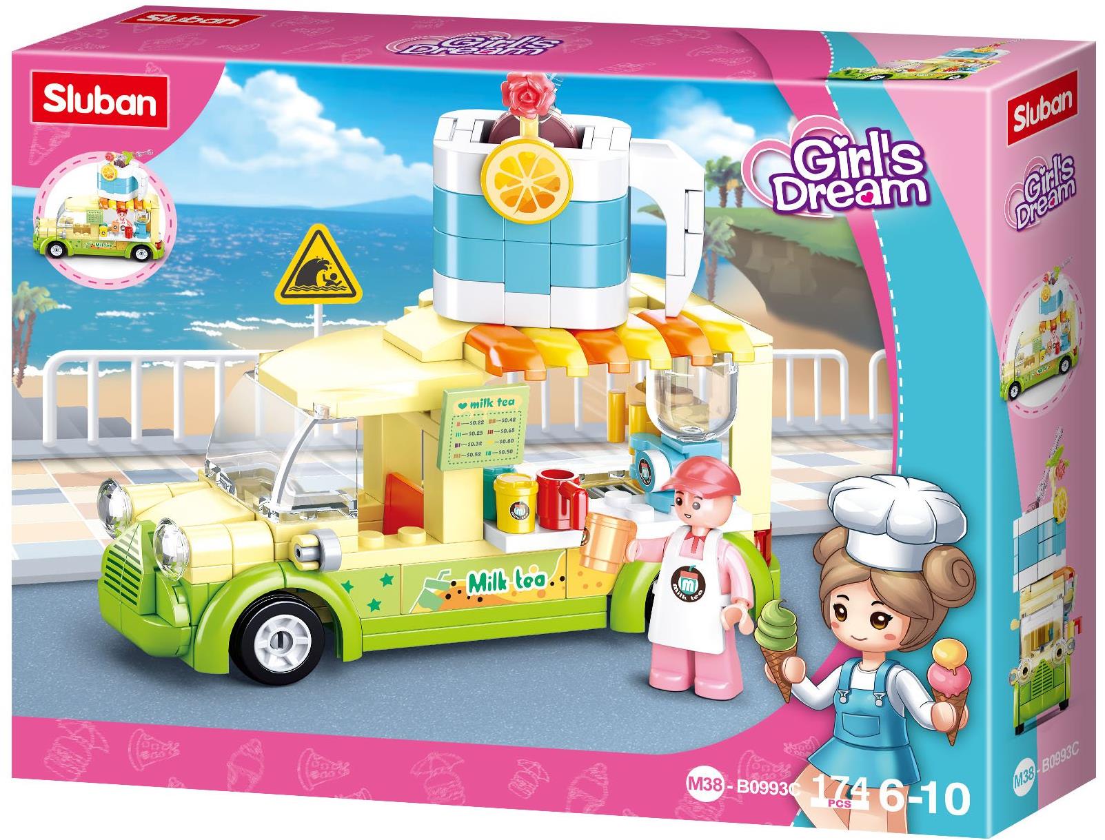 Sluban Girls Dream M38-B0993C Mobilný Smoothie stánok