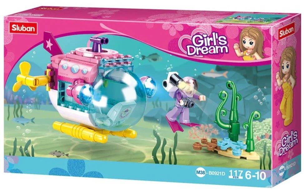 Sluban Girls Dream M38-B0921D Ponorka
