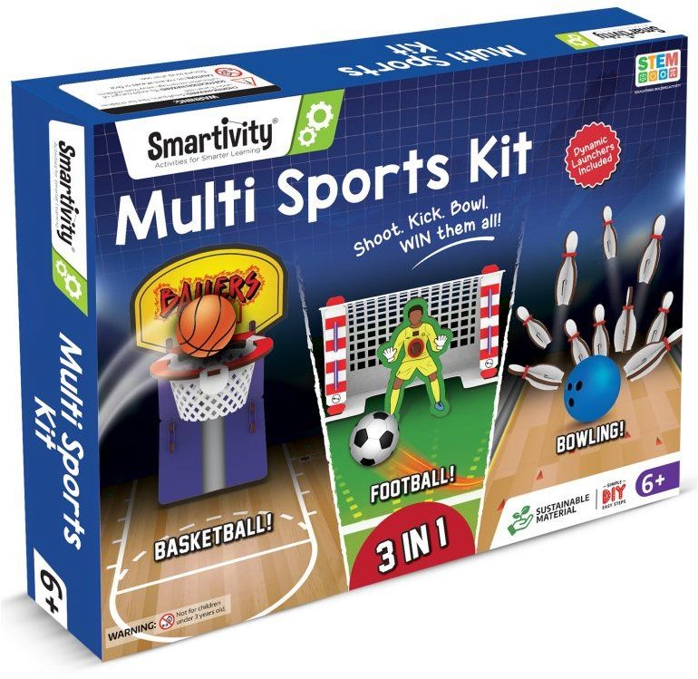 Smartivity – MultiSport Kit, stavebnice a stolné hry