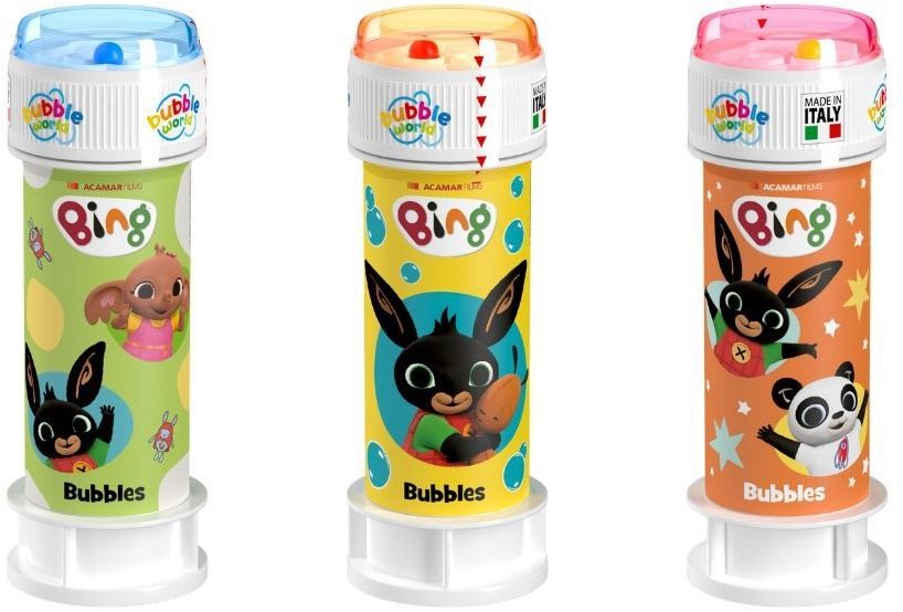 Smart Balloons Bublifuk králíček Bing 60 ml, 3 ks