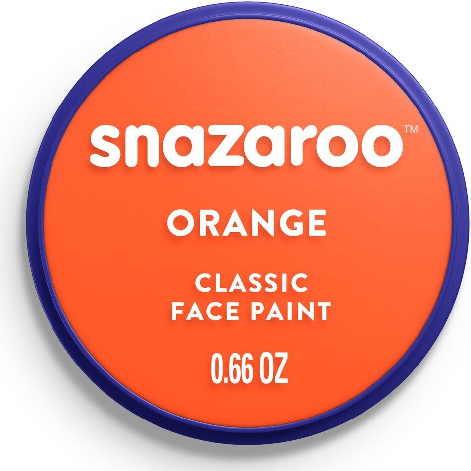Snazaroo Oranžová (Orange) 18 ml