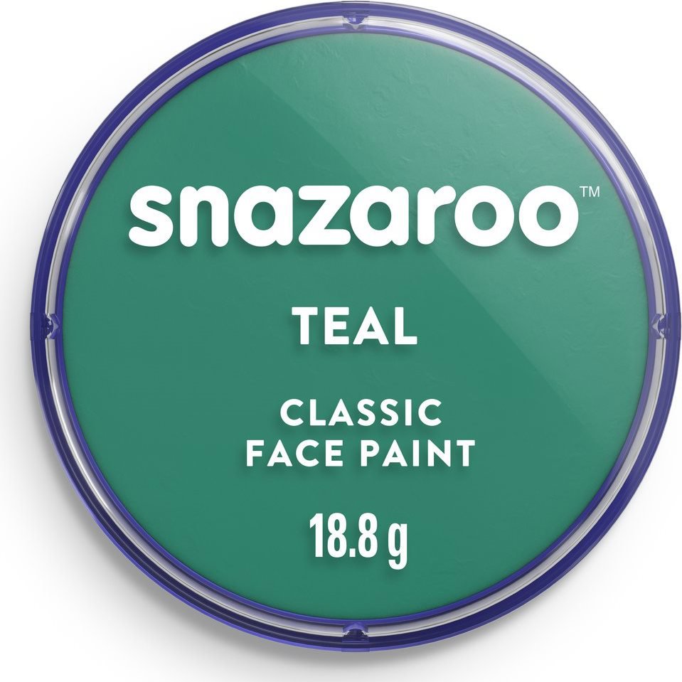 Snazaroo Zelenomodrá (Teal) 18 ml