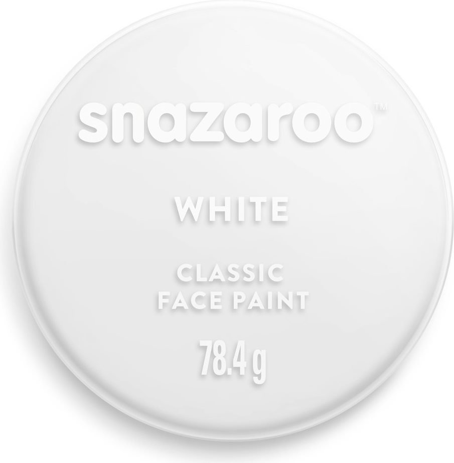 Snazaroo, bílá (White), 75 ml