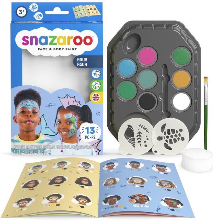 Snazaroo, sada Aqua 13 dílů
