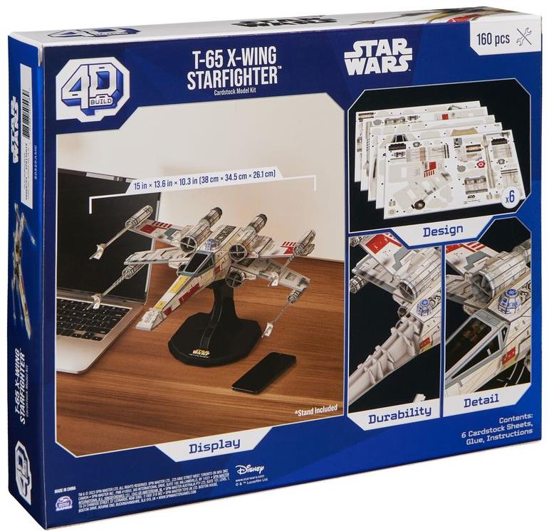 4D Build Puzzle Star Wars X – wing stíhačka 3D