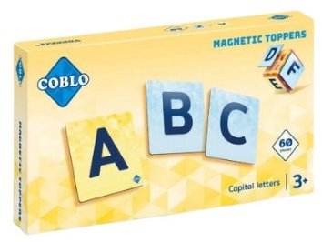 Coblo Magnetické písmená VEĽKÉ – 60 dielov