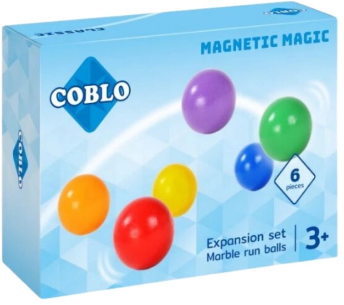 Coblo Guľôčky pestrofarebné Classic – 6 kusov