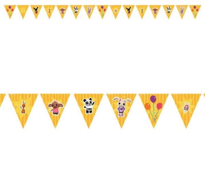 Girlanda vlajky králiček Bing 330 cm